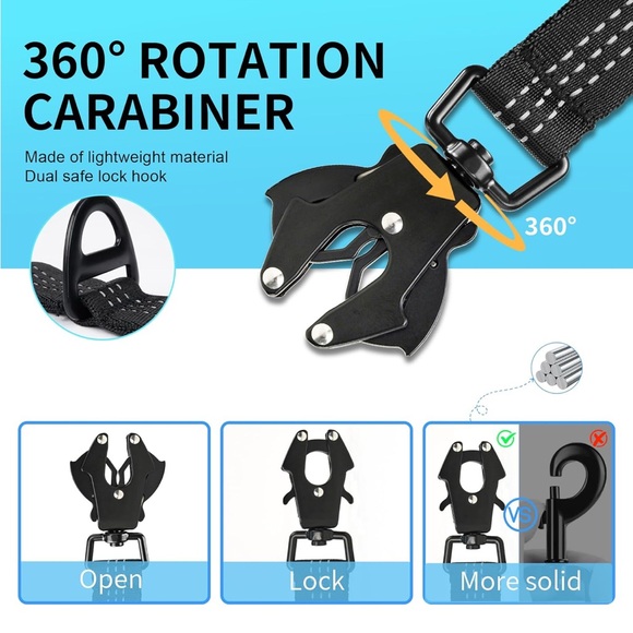 New Bolux Dog No-Pull Harness and Stretch Dog Leash, Medium - Picture 9 of 9